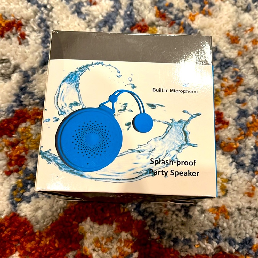 Water proof Shower speaker! NWOT!
